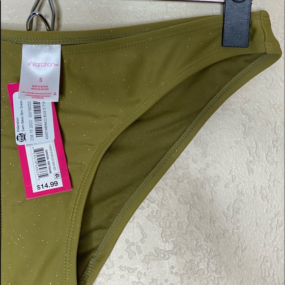 Xhilaration' Metallic Cheeky Hipster Bikini NWT - Picture 7 of 12